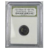 c. 330AD Ancient Roman Constantine Era Coin