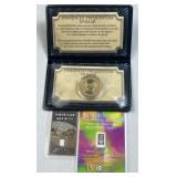 Martin V. Buren Enhanced Pres $1 +2 Grains Ag