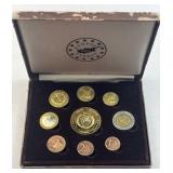 2004 Cyprus Euro Coin Pattern Set in Case