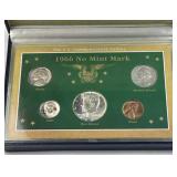 1966 US No Mint Mark Set w/ 40% JFK Half