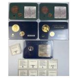 Abe Lincoln Medal Set +Pres. Dollar Sets