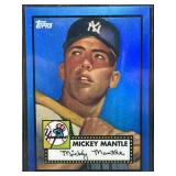 2008 Topps Chr Mickey Mantle Blue Refractor