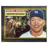 2009 Topps Chr Mickey Mantle Gold Refractor #2