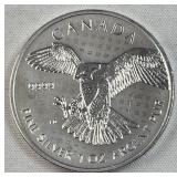 1oz Silver Canada Wedge Tail Eagle, 2014 .9999