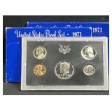 (2) 1971 US Proof Coin Sets in Box