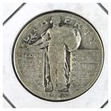 1926 Silver Standing Liberty Quarter, US