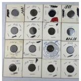 (16) Indian Head Cents Assortment