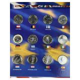 State Quarter +Euro Coin Collection (1 Per Nation)