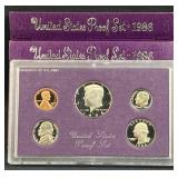 (2) 1986 US Proof Coin Sets in Box