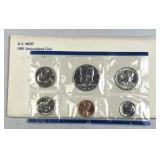 1981 US Mint Uncirculated Coin Set