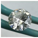 1.6 Carat Brilliant Round Moissanite Diamond