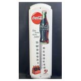 Coca-Cola Metal Thermometer Wall-Hang