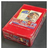 1990-91 NBA Hoops Basketball Sealed Wax Box