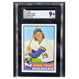 2011 Topps Robin Yount 60 Yrs Orig Back SGC 9