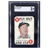 1968 Topps Game Al Kaline Fly Out SGC 3 VG