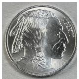 1oz Silver Buffalo/Chief Round .999 Fine