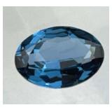 6.34ct Natural London Blue Topaz Gem, Oval Cut