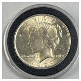1924 Peace Silver Dollar, US $1 Coin, Quality