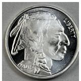 1oz Silver Buffalo/Chief Round .999 Fine