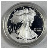 1995 Silver Proof American Eagle 1oz .999
