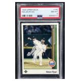 1989 Nolan Ryan Upper Deck HOF PSA 8