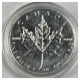 1oz Silver Canada Maple Leaf .9999 Fine