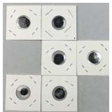 (6) Assorted Unidentified Ancient Coins