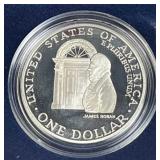 1992 Silver Proof White House Dollar, 90%