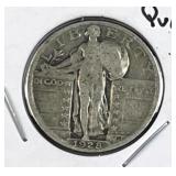 1928 Standing Liberty Silver Quarter, US 90%