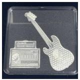 2oz Silver Fender Dynamic Duo Bass/Amp Combo