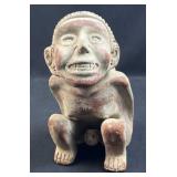 Aztec Style Tlazolteotl Deity, Clay Birthing Woman