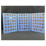 1941-58 Complete Lincoln Wheats Book II +Mem.