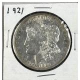 1921 Morgan Silver Dollar, US $1 Coin