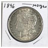 1896 Morgan Silver Dollar, US $1 Coin