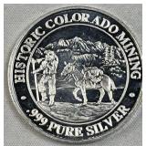 20g Silver American Wildlife-Bison .999 Fine