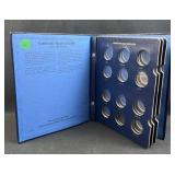 Whitman Franklin Half Album w/ Slides, Used