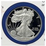 2012 Proof Silver Eagle +$5 Coinage & Currency Set