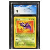1999 Pokemon Zubat 1st Ed. Fossil CGC 9 MINT