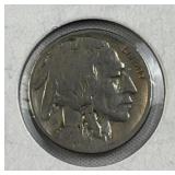 1921-S Rare Buffalo Nickel, US 5c Coin
