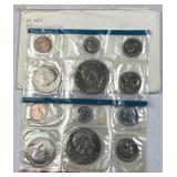 1975-P&D US Mint Uncirculated Coin Set