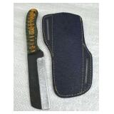 Handmade Steel Fixed Blade Knife w/ Sheath
