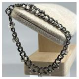 835 Silver Vintage Charm Bracelet