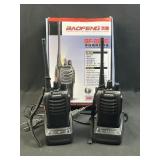 Portable 2-Way Radio w/ Flashlight Set