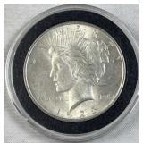 1925 Peace Silver Dollar, US $1 Coin, 90%