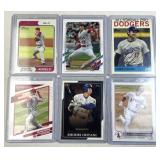 (6) 2021-2025 Shohei Ohtani Baseball Cards