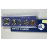 1967 US Special Mint Coin Set w/ 40% Silver JFK