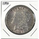1890 Morgan Silver Dollar, US $1 Coin, 90%