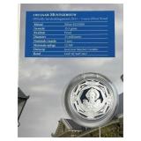 2011 Silver Proof Netherlands 100 Jaar Coin
