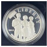 2014 Proof Silver Dollar, Civil Rights Act of 1964