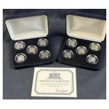 (2) Five Decades of Proof Roosevelt Dimes Sets
